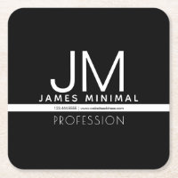 Modern Professional Minimal Design | Black & White