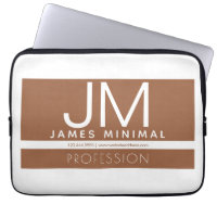 Modern Professional Minimal Design | Brown & White