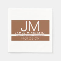 Modern Professional Minimal Design | Brown & White
