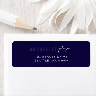 Modern Professional Minimalist Blue Simple