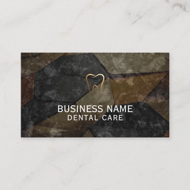 Modern Professional Minimalist Executive Generic B Business Card (Front)