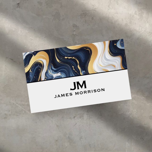 Modern Professional Minimalist Executive Generic B Business Card (Creator Uploaded)