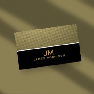 Modern Professional Minimalist Executive Generic B Business Card