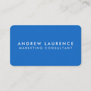 Modern Professional Minimalist Executive Generic B Business Card