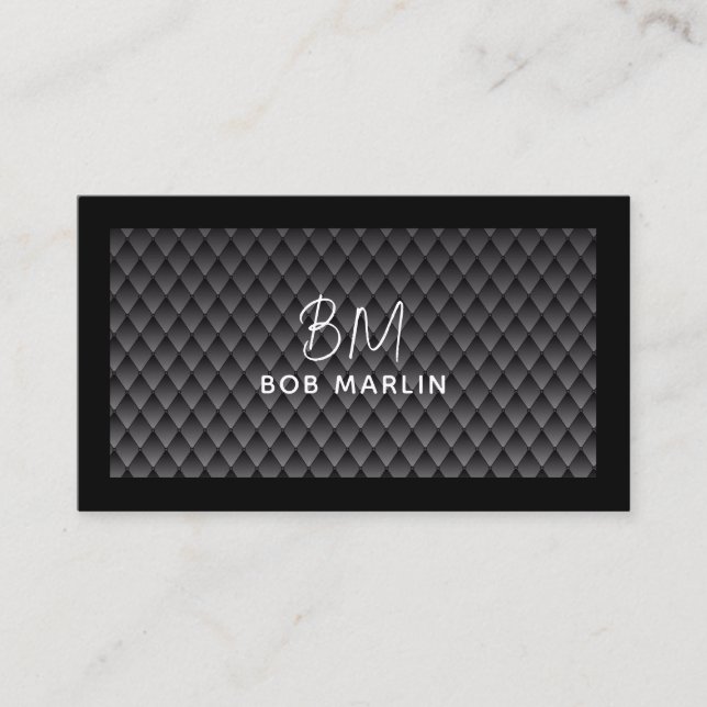 Modern Professional Minimalist Executive Generic Business Card (Front)
