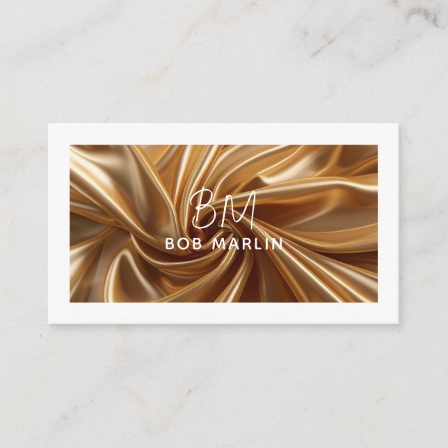 Modern Professional Minimalist Executive Generic Business Card (Front)