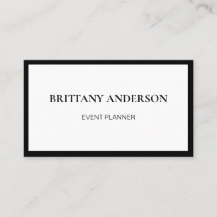 Modern Professional Minimalist Luxury Business Card