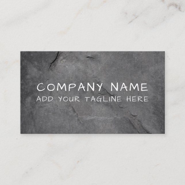 Modern Professional Minimalist Sleek Business Card (Front)
