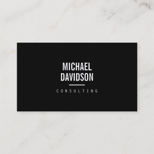 MODERN PROFESSIONAL No. 6 Business Card (Front)