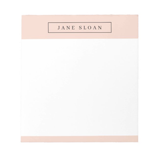 Modern Professional Notepad (Front)