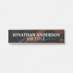 Modern Professional Office Door Sign