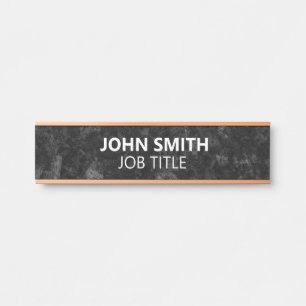 Modern Professional Office Door Sign