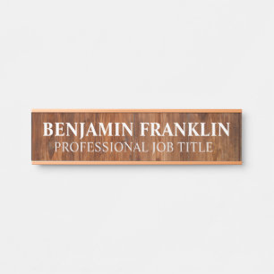 Modern Professional Office Door Sign