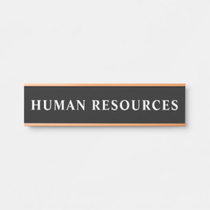 Modern Professional Office Door Sign