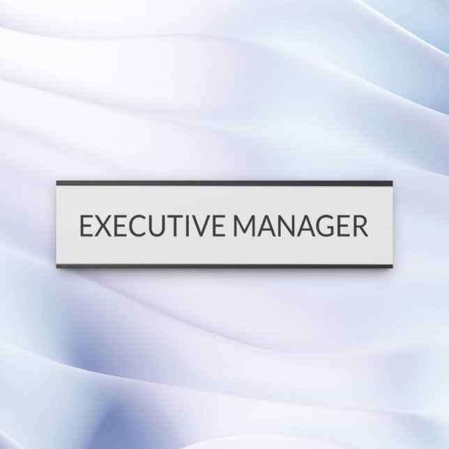 Modern Professional Office Door Sign (Creator Uploaded)