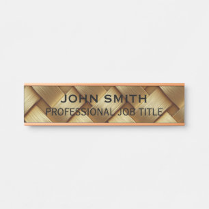 Modern Professional Office Door Sign