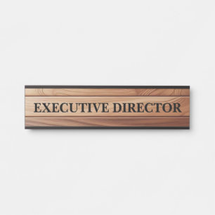 Modern Professional Office Door Sign