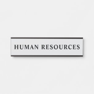 Modern Professional Office Door Sign