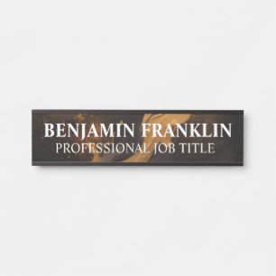Modern Professional Office Door Sign