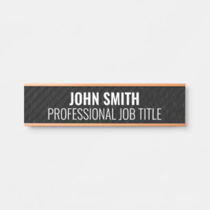 Modern Professional Office Door Sign
