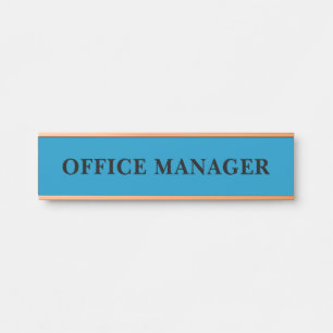 Modern Professional Office Door Sign Name Plate