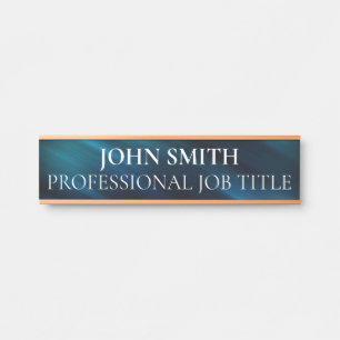 Modern Professional Office Door Sign Name Plate