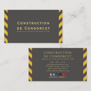 Modern Professional Personal Branding Entrepreneur Business Card