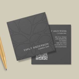Modern Professional Personalised QR Business Card