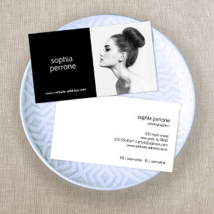 Modern Professional Photographer Photo Card