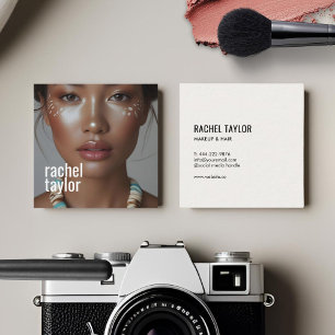 Modern Professional Photography   Square Business Card