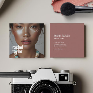 Modern Professional Photography   Square Business Card