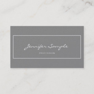 Modern Professional Premium Pearl Finish Luxury Business Card