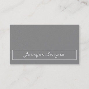 Modern Professional Premium Pearl Finish Luxury Business Card