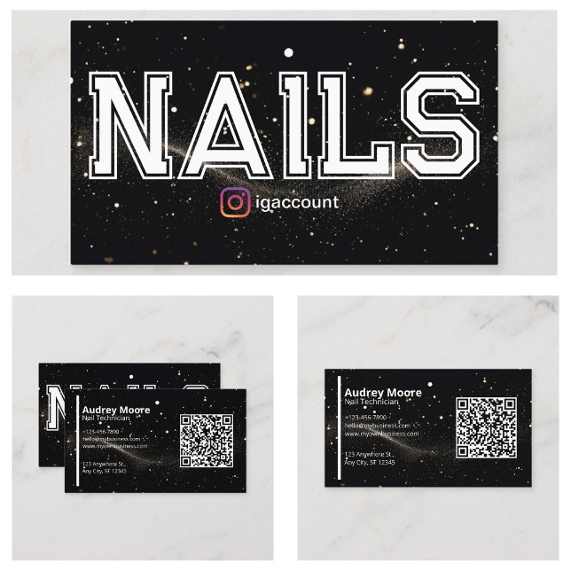 Modern Professional QR Code Business Card (Modern Professional QR Code Business Card
)