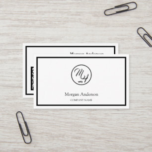 Modern Professional QR Code Business Logo  Business Card