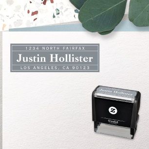 Modern Professional   Return Address Self-inking Stamp