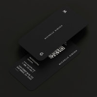 Modern Professional Simple Black 