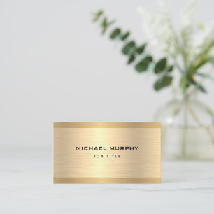 Modern Professional Simple Script Minimalist Business Card