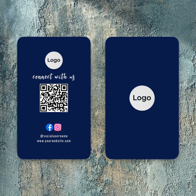 Modern Professional Sleek Logo Business Card (Creator Uploaded)