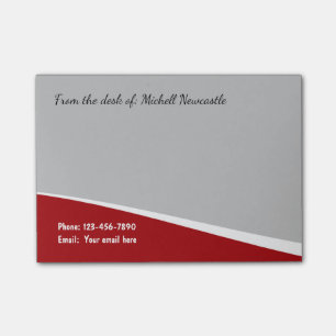 Modern Professional Style Post-it Notes