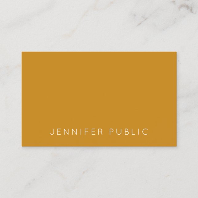 Modern Professional Template Trend Colours Luxury Business Card (Front)