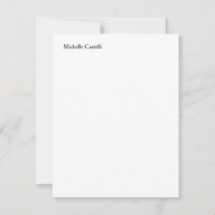 Modern Professional Unique Add Your Name Card