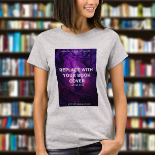 Modern Promotion Book Lunch Cover Writer Author  T-Shirt