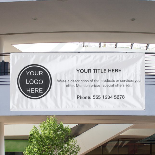 Modern Promotional Business Logo Advertising Event Banner (Creator Uploaded)