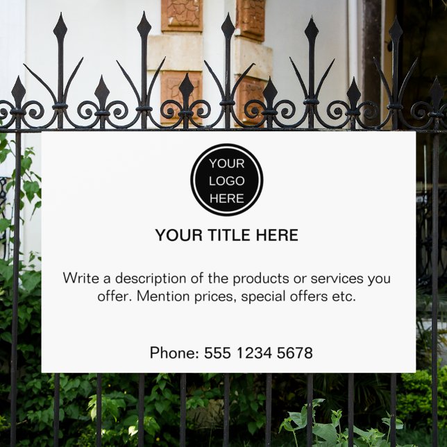 Modern Promotional Business Logo Advertising Text  Banner (Creator Uploaded)