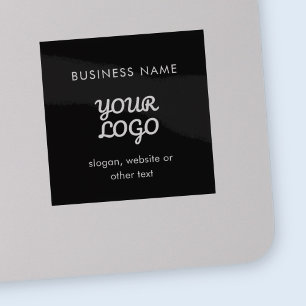 Modern Promotional Logo & Text Editable Colour