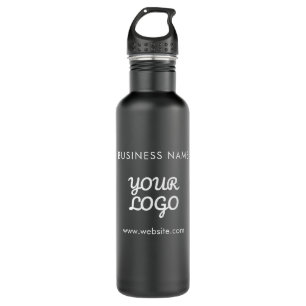 Modern Promotional Logo & Text   Editable Colour 710 Ml Water Bottle