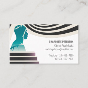 Modern Psychologist & Counsellor  Business Card