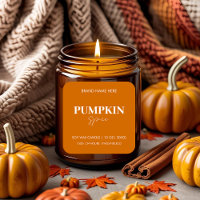 Modern Pumpkin Spice | Autumn Fall Candle