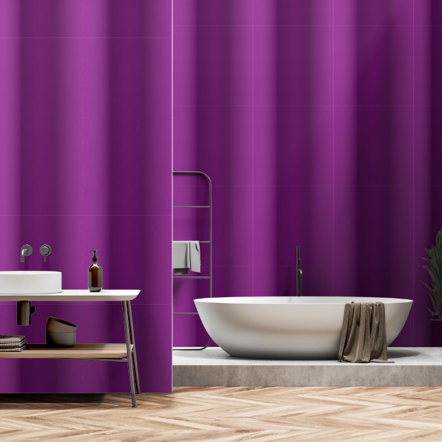 Modern purple 3D effect stripes Wallpaper (Bathroom)